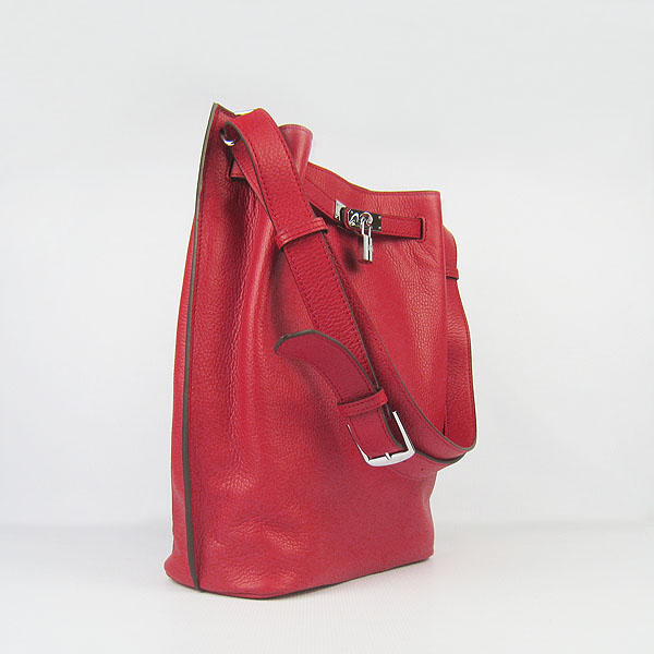 Replica Hermes Jypsiere 34 Togo Leather Messenger Bag Red H2804 - 1:1 Copy - Click Image to Close